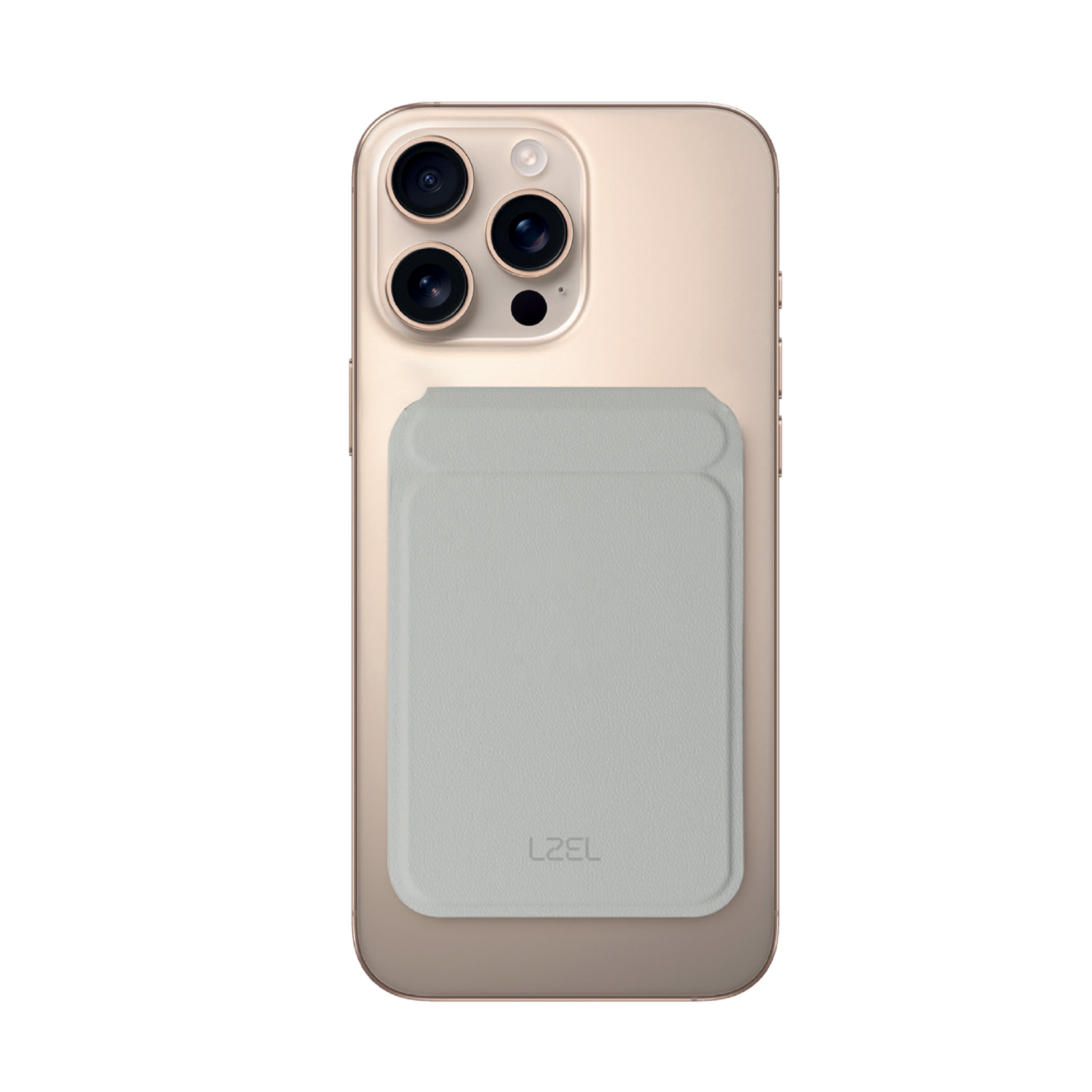LZEL Magsafe PU Leather Card Holder And Tripod Stand Aegis Clio | Light Gray LZEL Magsafe PU Leather Card Holder And Tripod Stand Aegis Clio | Light Gray